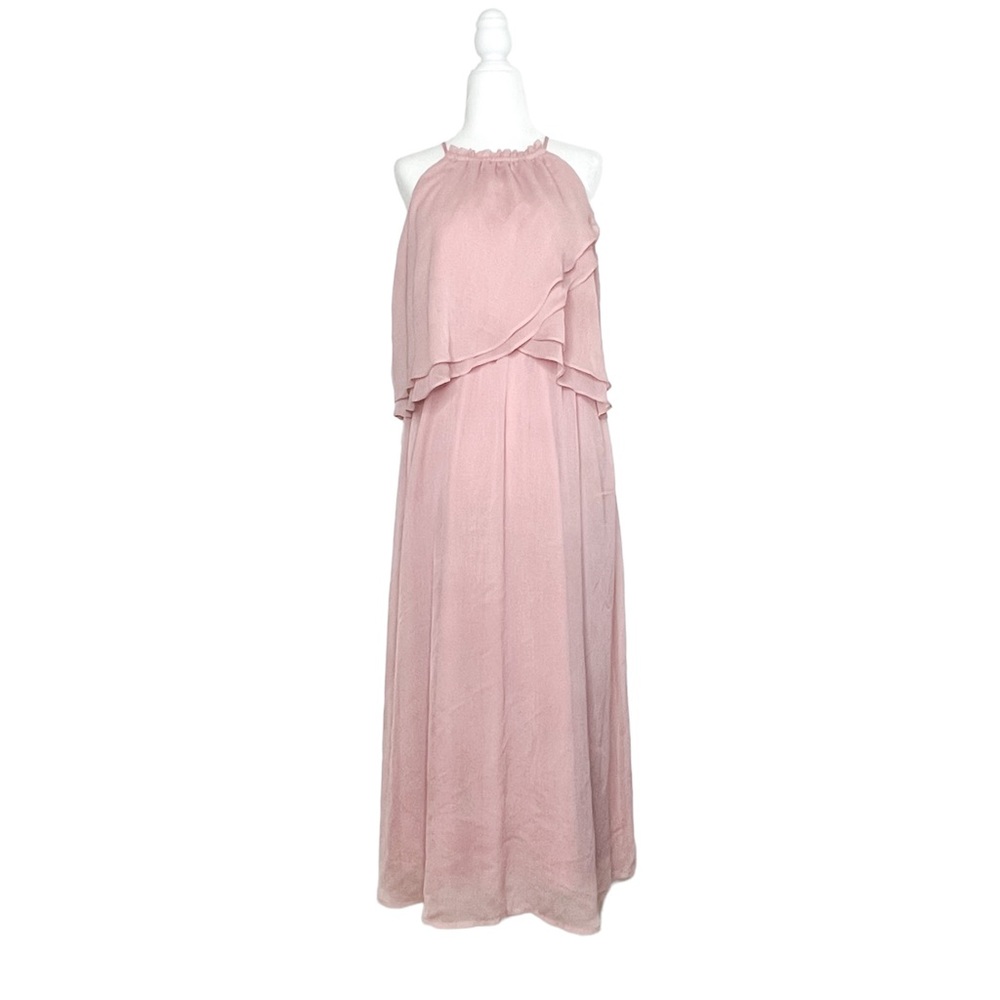 🌸MOTHERHOOD MATERNITY🌸MIDI Nursing Dress|Breastfeeding safe zippers|Chiffon